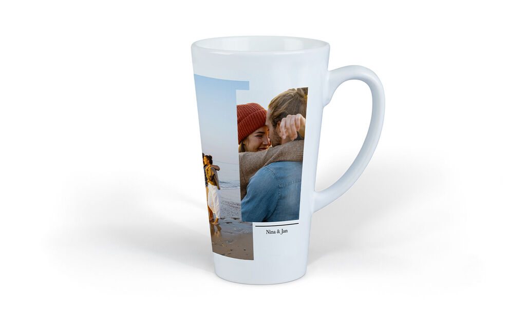 Café latte-krus - stor