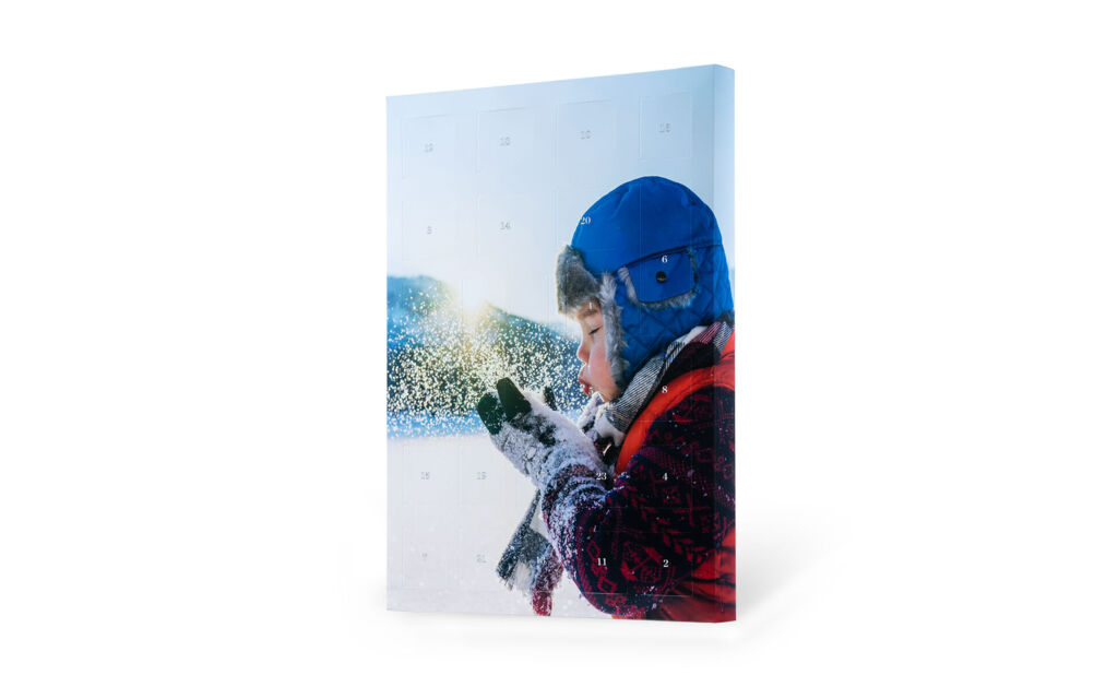 Fyld-selv julekalender - stående