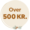 Over 500 kr.