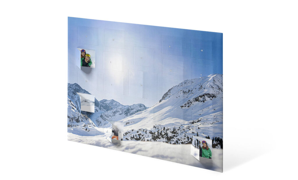 Julekalender med 24 billeder (A3) - liggende