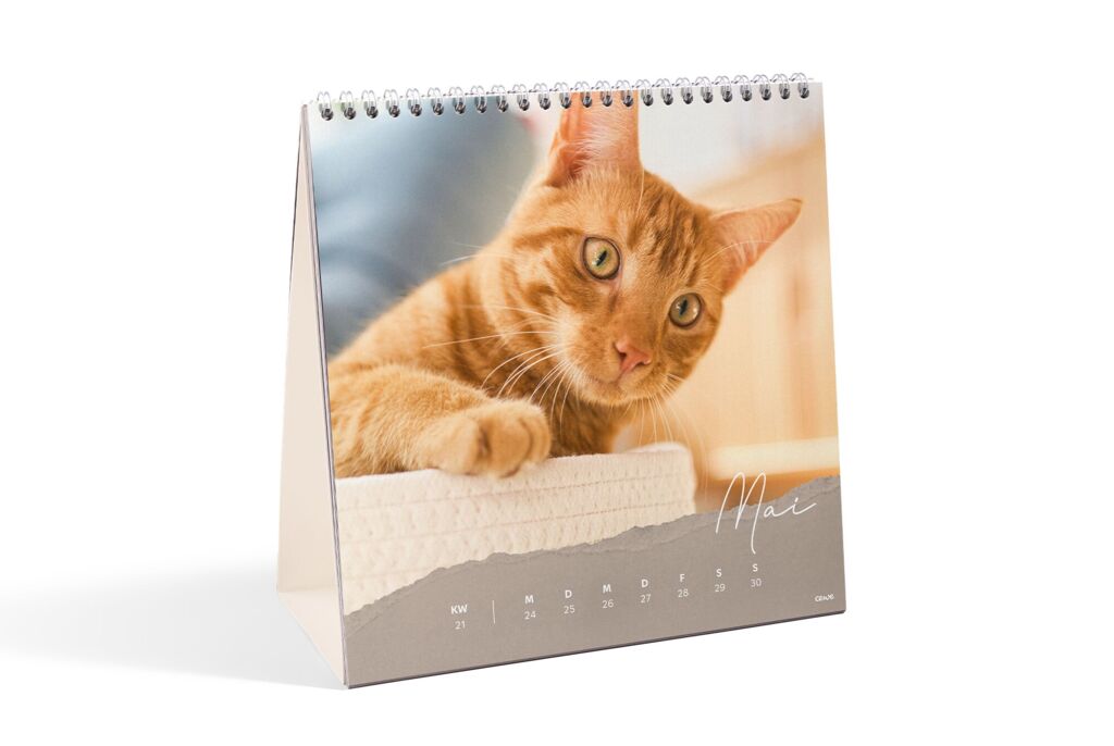 Ugekalender kvadratisk - med egne billeder